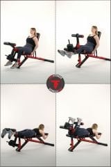 TEMFITNESS LEG EXTENSİON / CURL APARATI (BENCH 5000 UYUMLUDUR)
