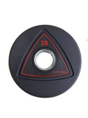 TEMFITNESS OLİMPİK FLANŞ KAUÇUK KAPLI AĞIRLIK PLAKASI (SEÇENEKLİ) 2,5 KG