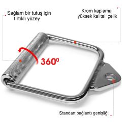 Cable Handle Tek El Çekiş Barı Krom