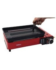 PORTATİF GAZLI BARBEKÜ VE PİŞİRME SETİ